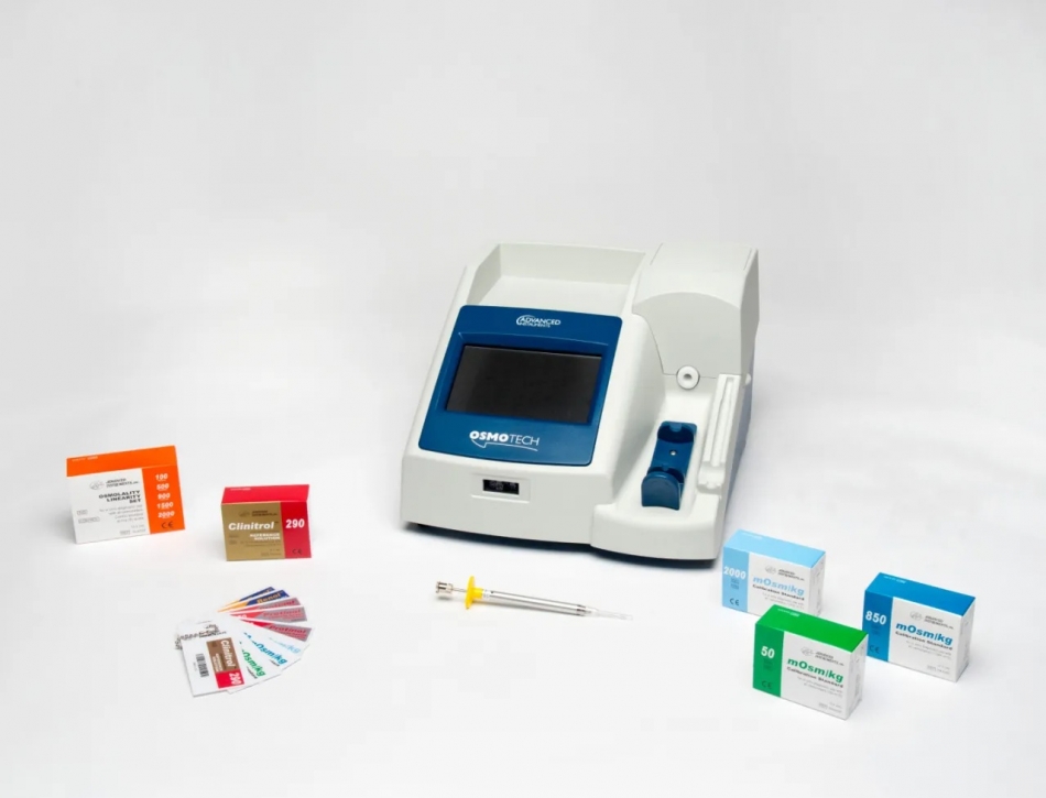 Micro-osmometro OsmoTECH per l’analisi a campione singolo mediante abbassamento del punto di congelamento