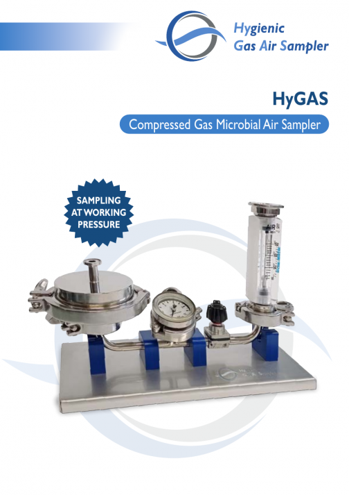 HyGAS, campionatore microbiologico per aria e gas compressi